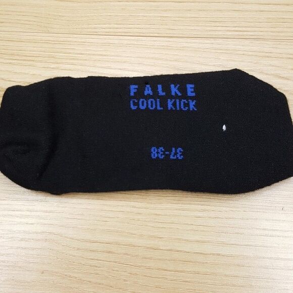 FALKE No Show Socks Black 37 38 Unisex Cool Kick Sneaker Sock - Picture 3 of 4